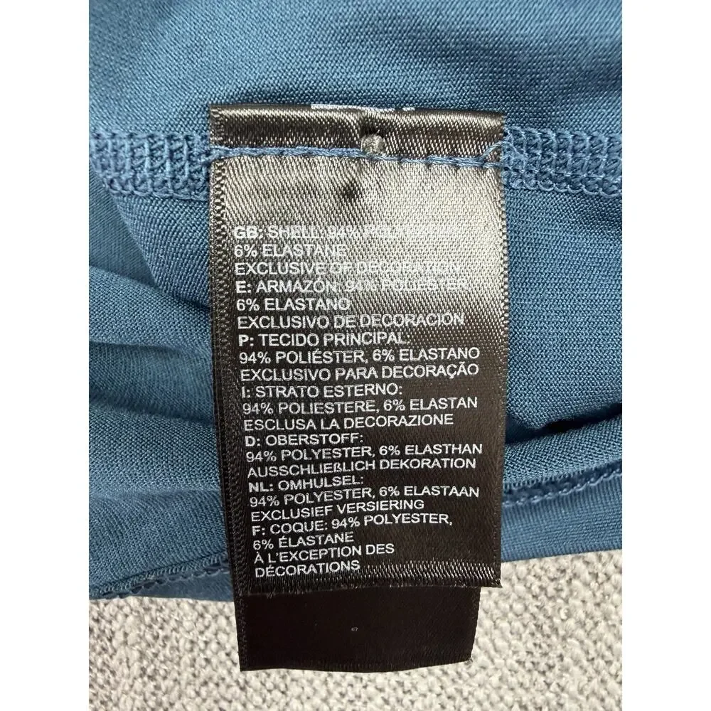 The North Face FlashDry Hoodie Men’s Small Blue Performance Pullover Stretch